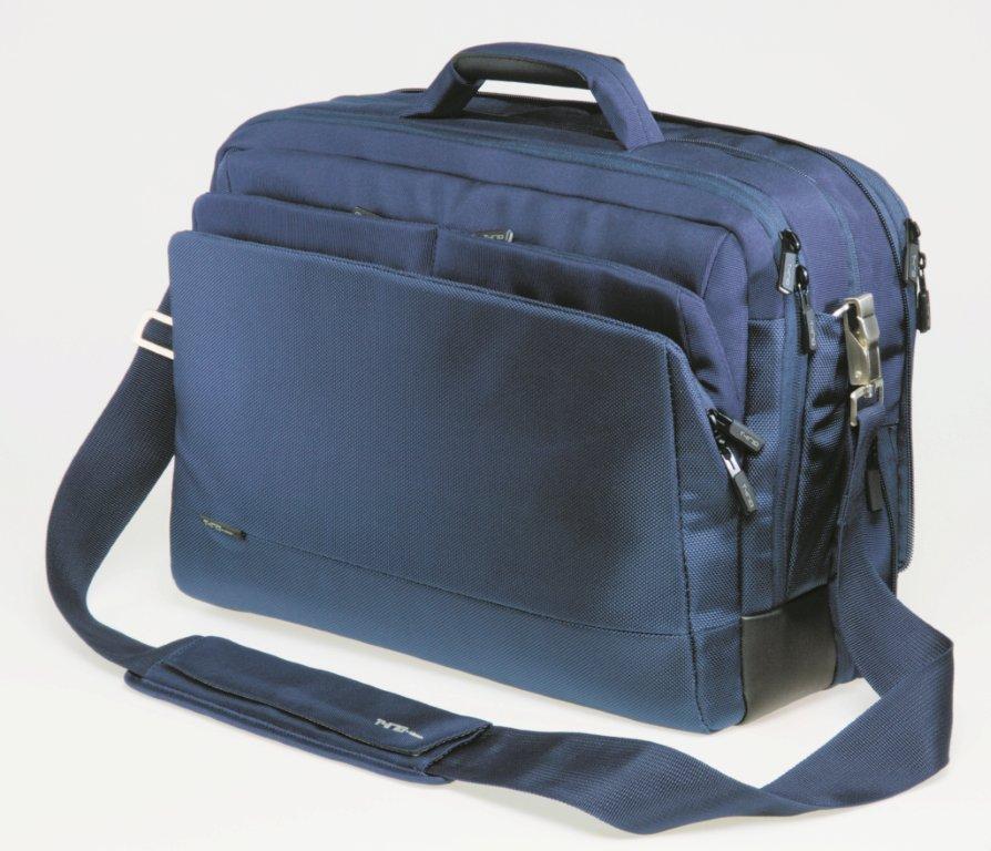 Geanta pentru laptop 15.6\'\' material textil albastru inchis FELLOWES Thrio Comfort Expandable