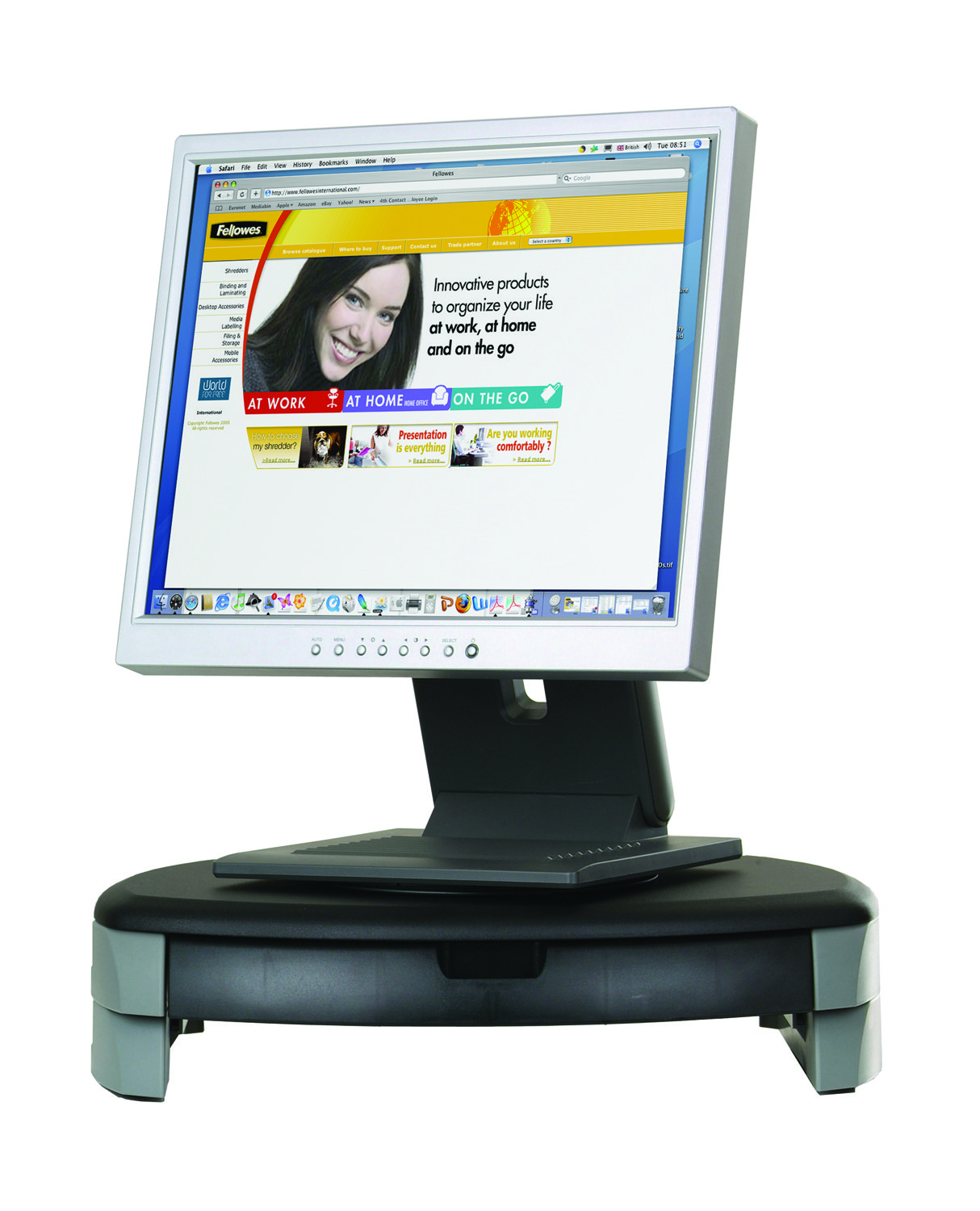 Suport pentru monitor FELLOWES View Shifter