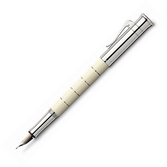 Stilou ivoire FABER-CASTELL Anello Classic