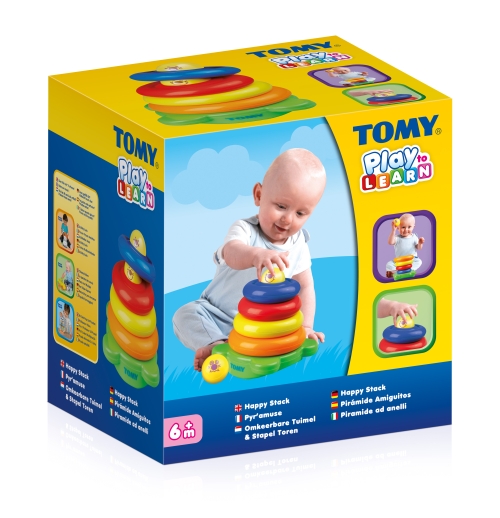 Piramida vesela TOMY Play & Learn