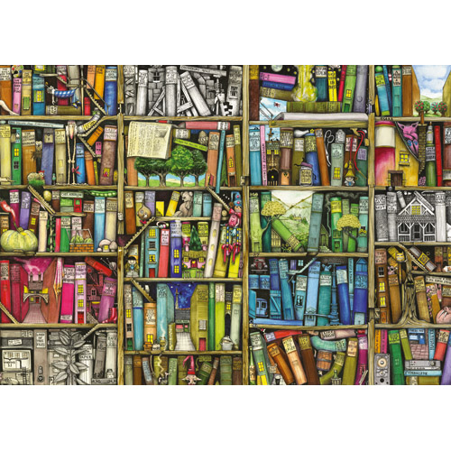 Puzzle libraria bizara 1000 piese RAVENSBURGER Puzzle Adulti