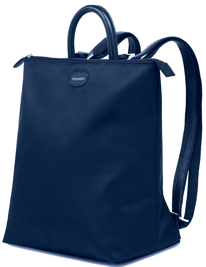 rucsac dama albastru material textil fedon sofia sf-backpack
