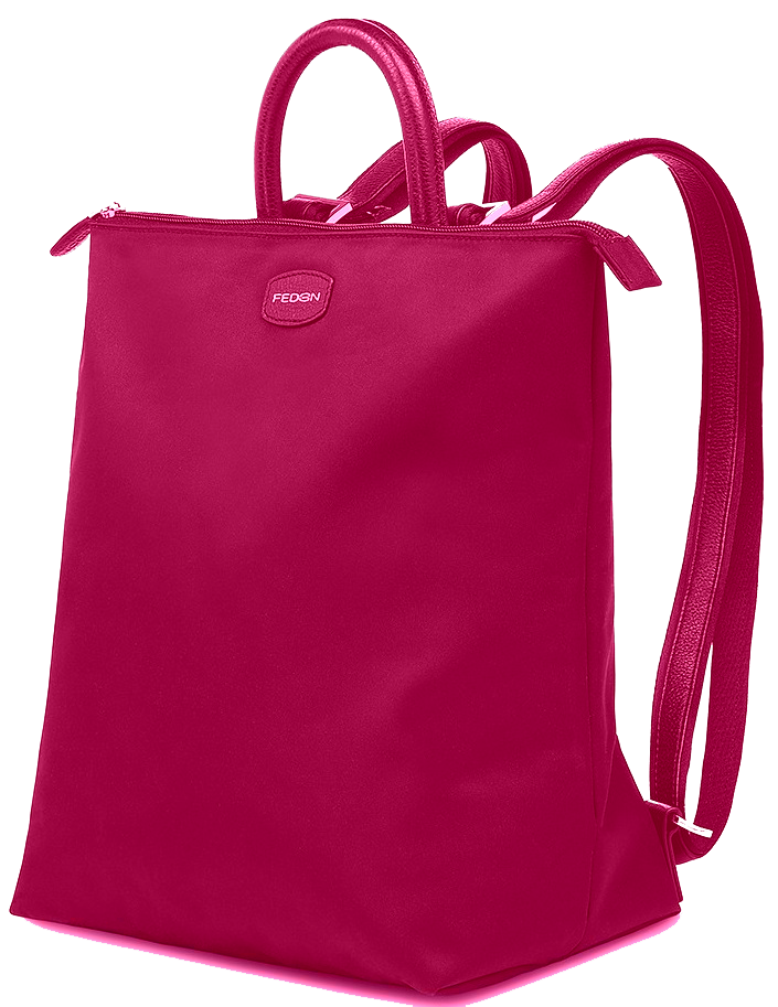 rucsac dama roz material textil fedon sofia sf-backpack