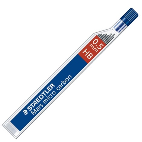 Mine pentru creion 0.5mm H 12 buc/etui STAEDTLER Mars micro carbon