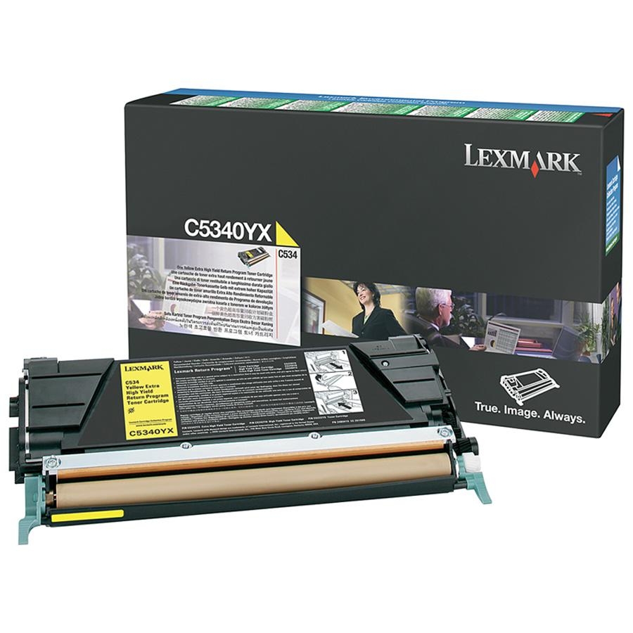 Toner, yellow, LEXMARK C5340YX