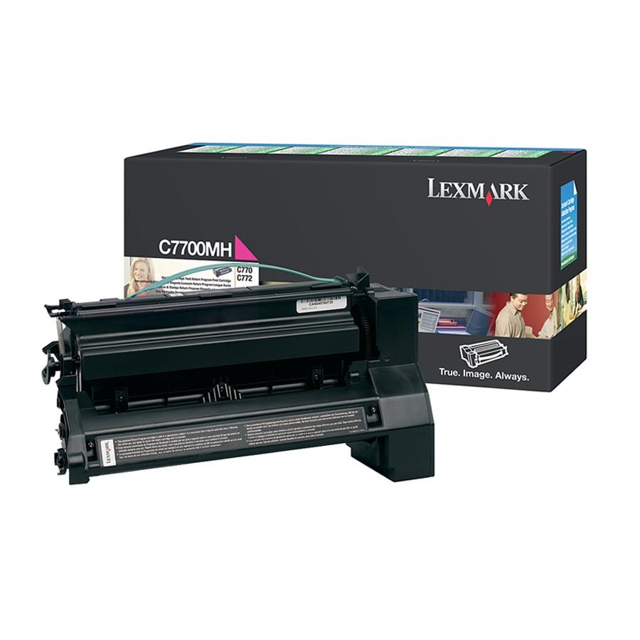 Toner, magenta, LEXMARK C7700MH