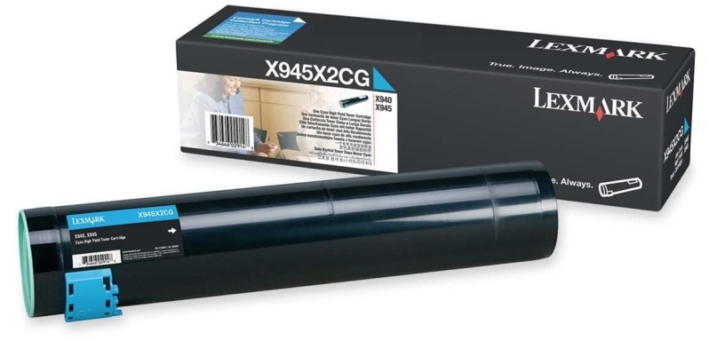 Toner, cyan, LEXMARK X945X2CG