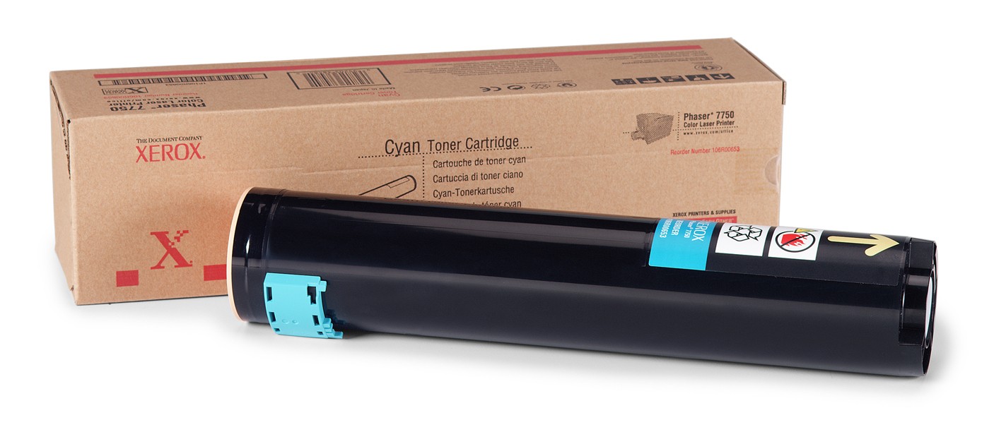 Toner, cyan, XEROX 106R00653