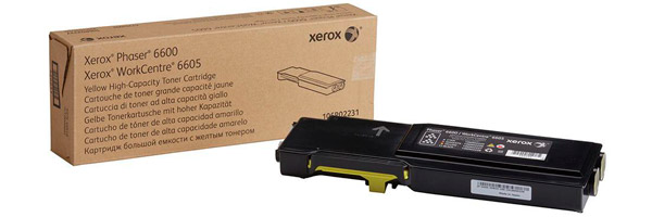 Toner, yellow, XEROX 106R02235