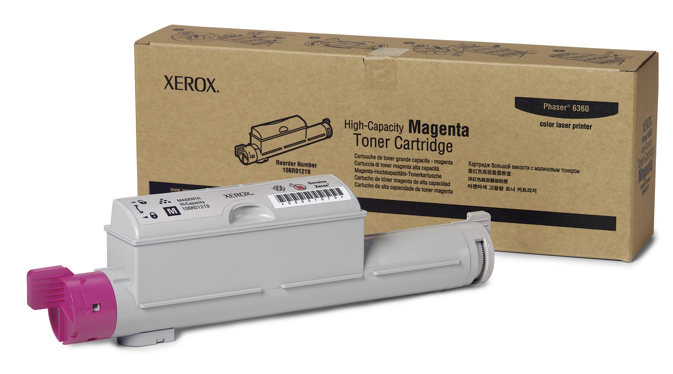 Toner, magenta, XEROX 106R01219