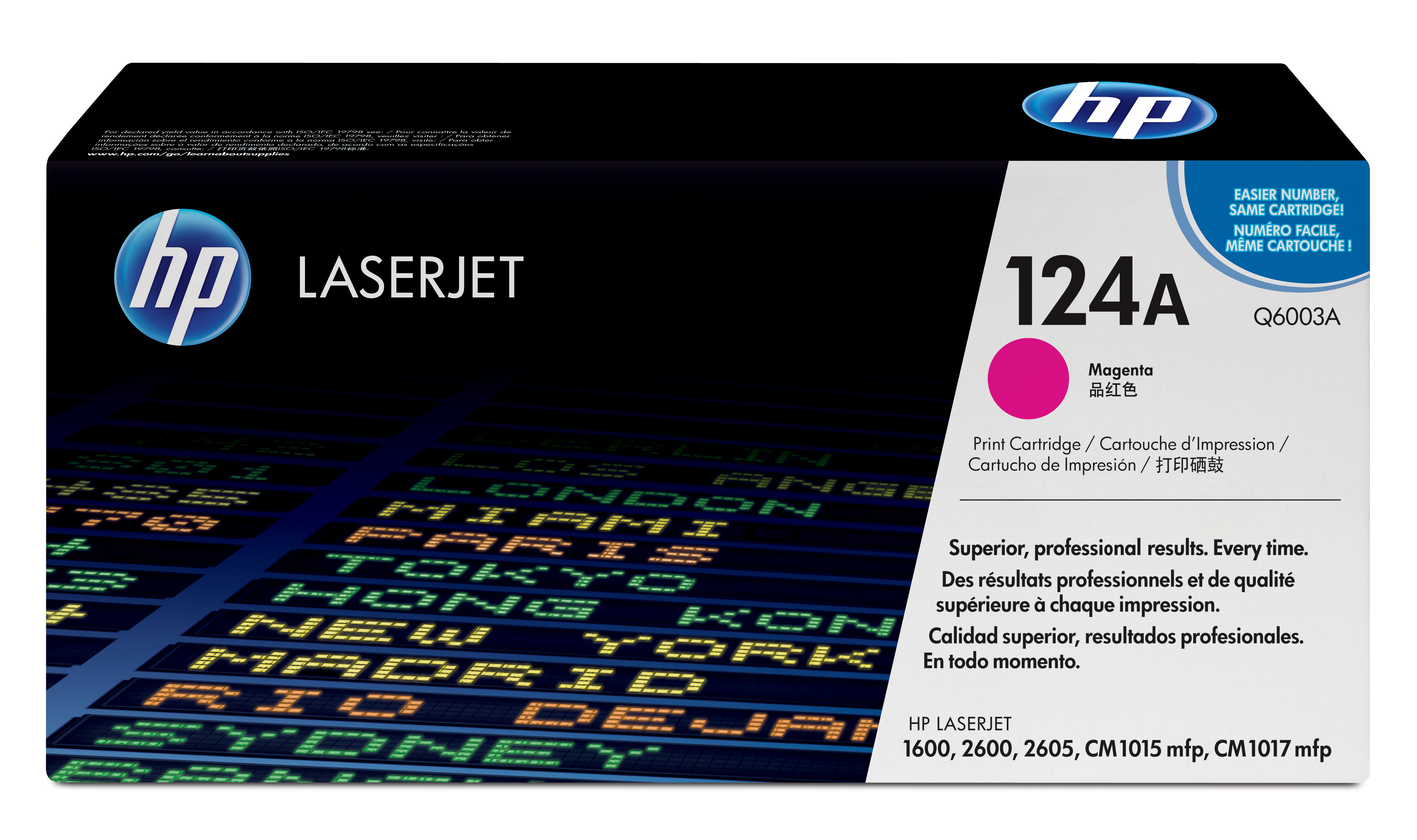 Toner, magenta, Nr. 124A, HP Q6003A