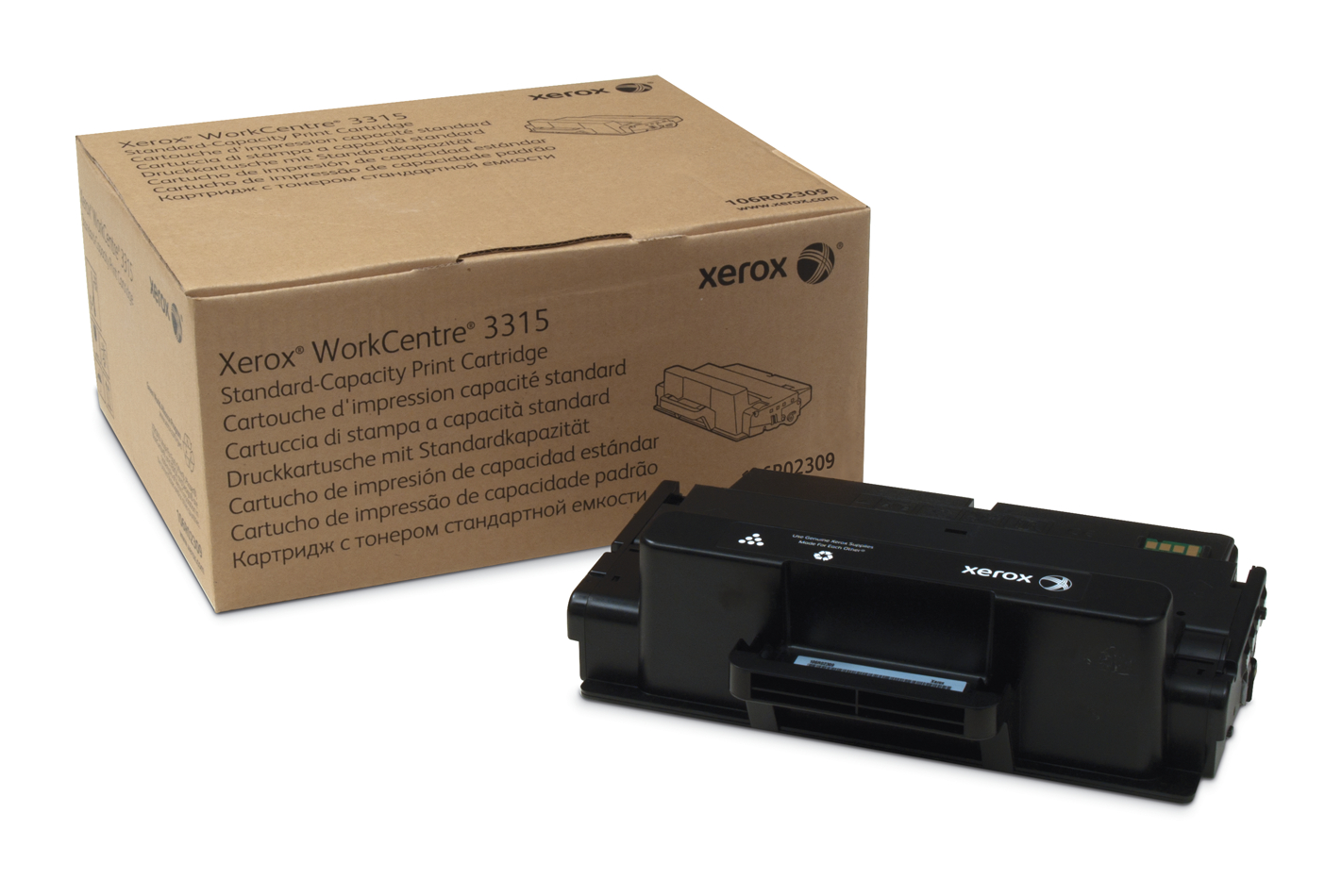 Toner, black, XEROX 106R02308