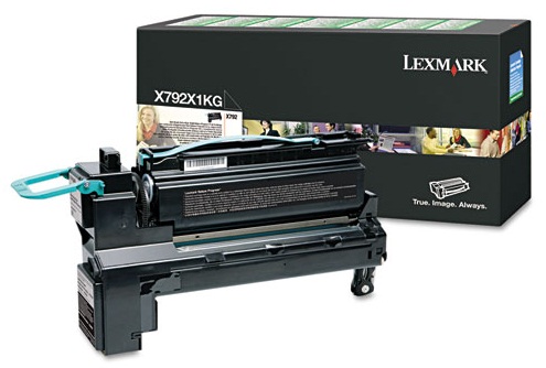 Toner, black, LEXMARK X792X1KG