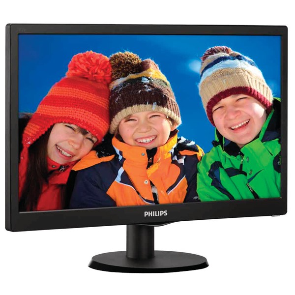 Monitor LED PHILIPS 193V5LSB2/10, 18.5