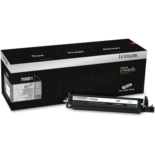 Developer unit, black, LEXMARK 70C0D10