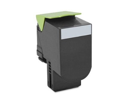 Toner, black, LEXMARK 80C0H10