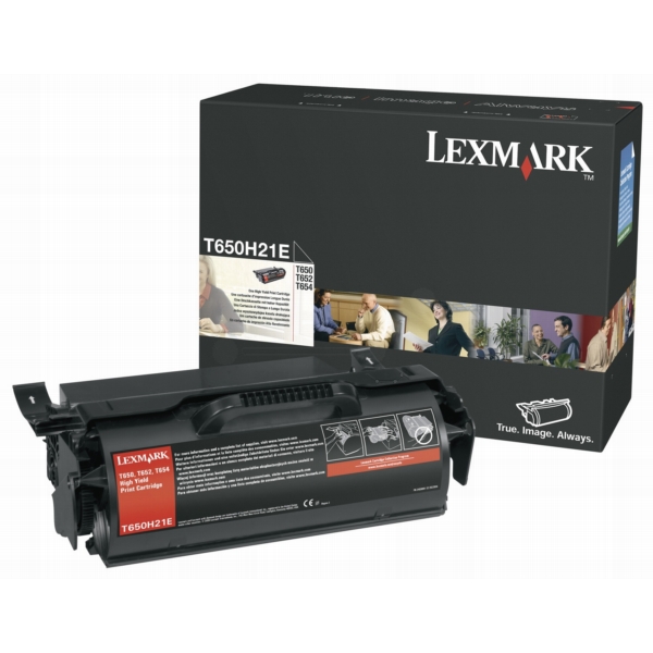 Toner, black, LEXMARK T650H21E