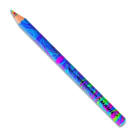 Creion multicolor, 3 culori, KOH-I-NOOR Magic Tropical