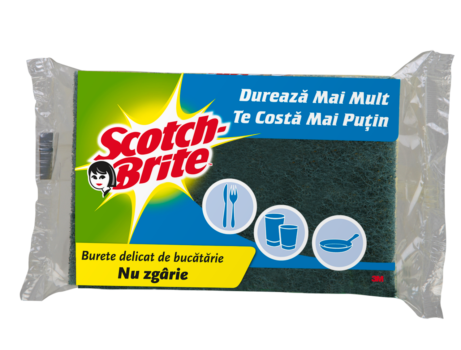 Burete, SCOTCH-BRITE Delicat