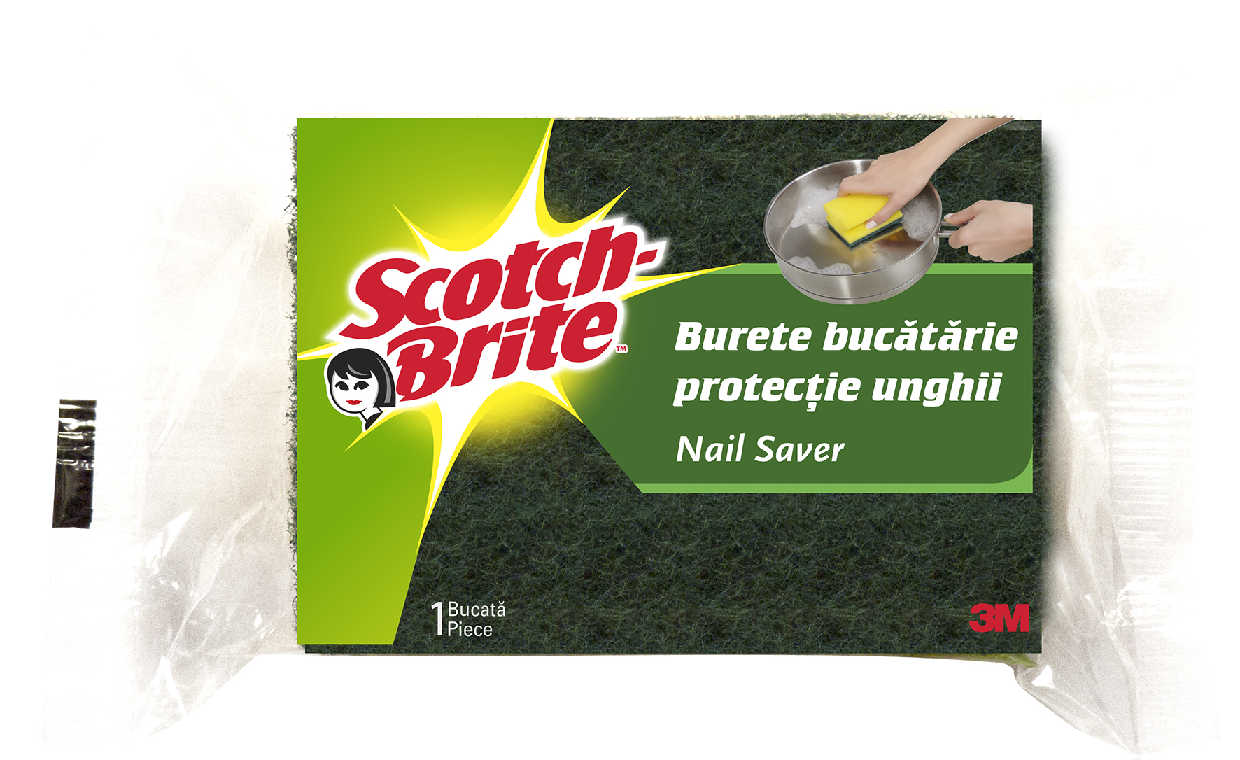 Burete, protectie unghii, SCOTCH-BRITE