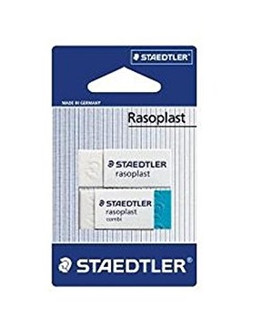 Radiera, 2 buc./blister, STAEDTLER Rasoplast