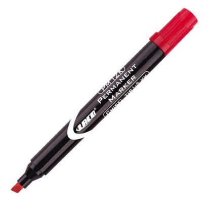 Marker permanent, 1-5mm, rosu, LACO PM12K