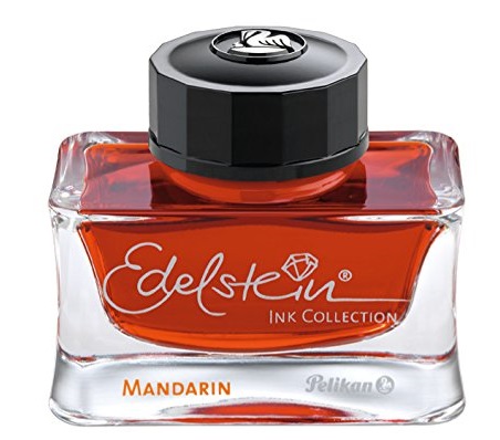 Cerneala premium, portocaliu mandarin, 50ml, PELIKAN Edelstein