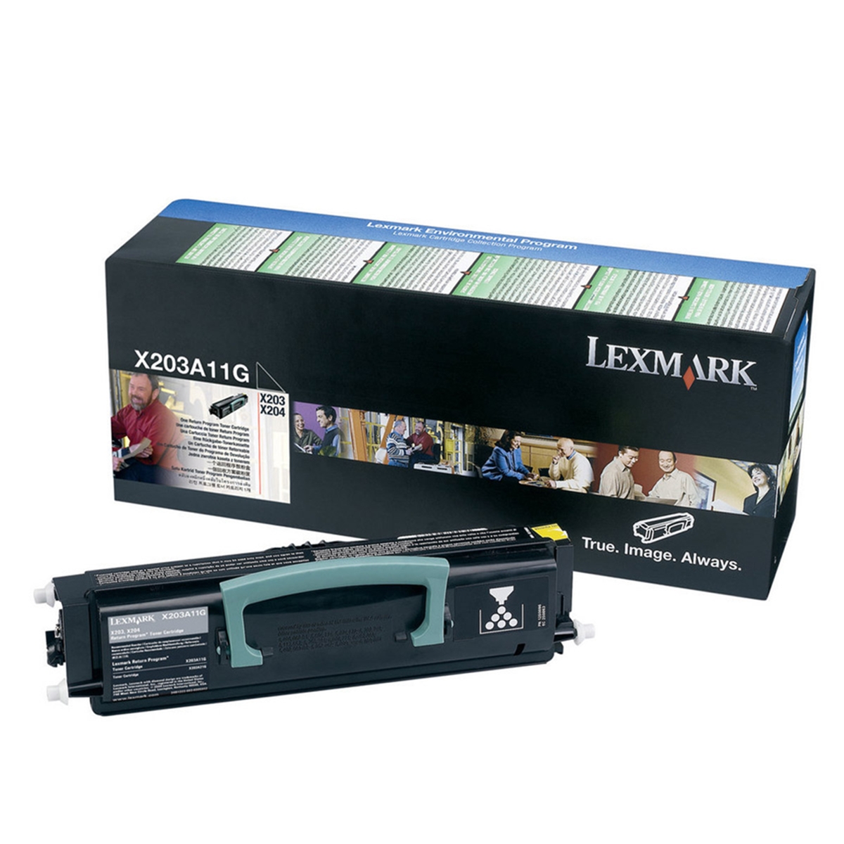 Toner, black, E232-230-E33X, LEXMARK RP 24016SE