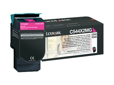 Toner, magenta, LEXMARK C544X2MG