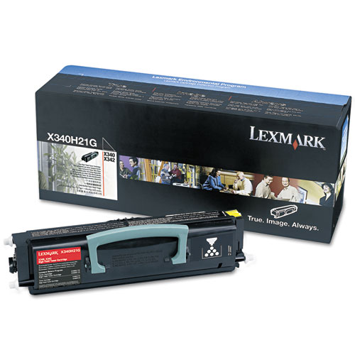 Toner, black, LEXMARK X340H21G