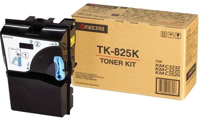 Toner, black, 15.000 pagini, KYOCERA TK-825K