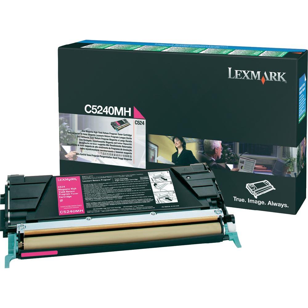 Toner, magenta, LEXMARK C5240MH