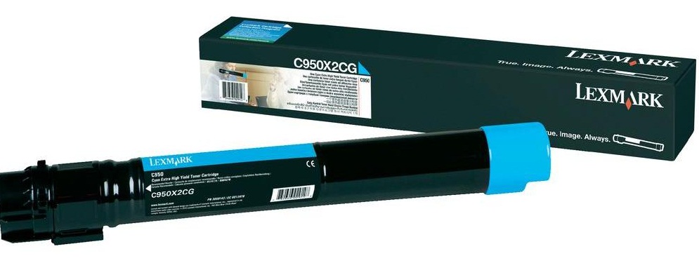 Toner, cyan, LEXMARK C950X2CG