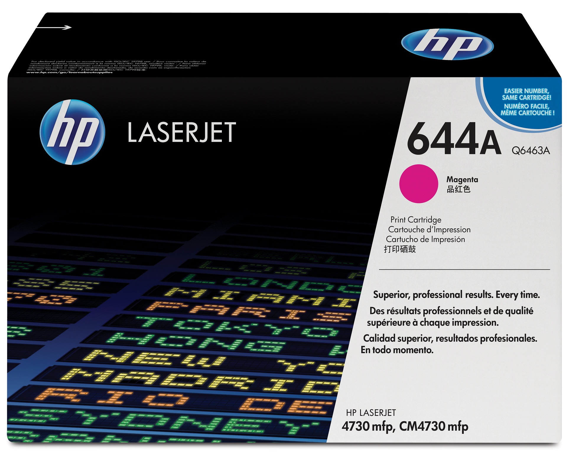 Toner, magenta, Nr. 644A, HP Q6463A