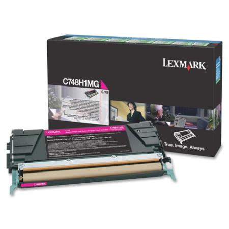 Toner, magenta, LEXMARK C748H1MG