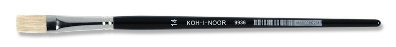 Pensula cu varf tesit pentru ulei nr. 14 KOH-I-NOOR