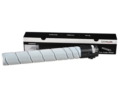 Toner, black, LEXMARK 64G0H00