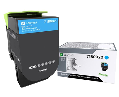 Toner, Cyan, LEXMARK 71B0020