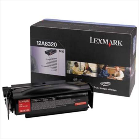 Toner, black, CTG T430, LEXMARK 12A8320