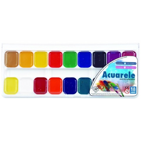 Acuarele 18 culori/set PIGNA ColourKids