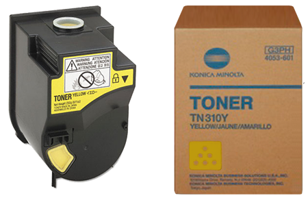 Toner, yellow, MINOLTA TN-310Y