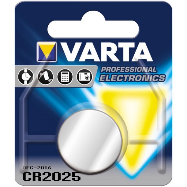 Baterie CR2025, litiu, 3V, VARTA