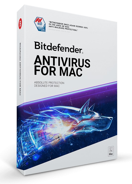 BITDEFENDER Antivirus 2018 pentru Mac, 1 PC, 1 an, Retail Box