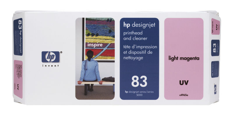 Printhead, light magenta, Nr. 83, HP C4965A UV