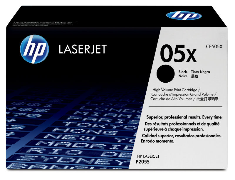 Toner, black, Nr. 05X, HP CE505X