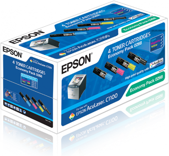 Toner, set color si negru, EPSON S050268