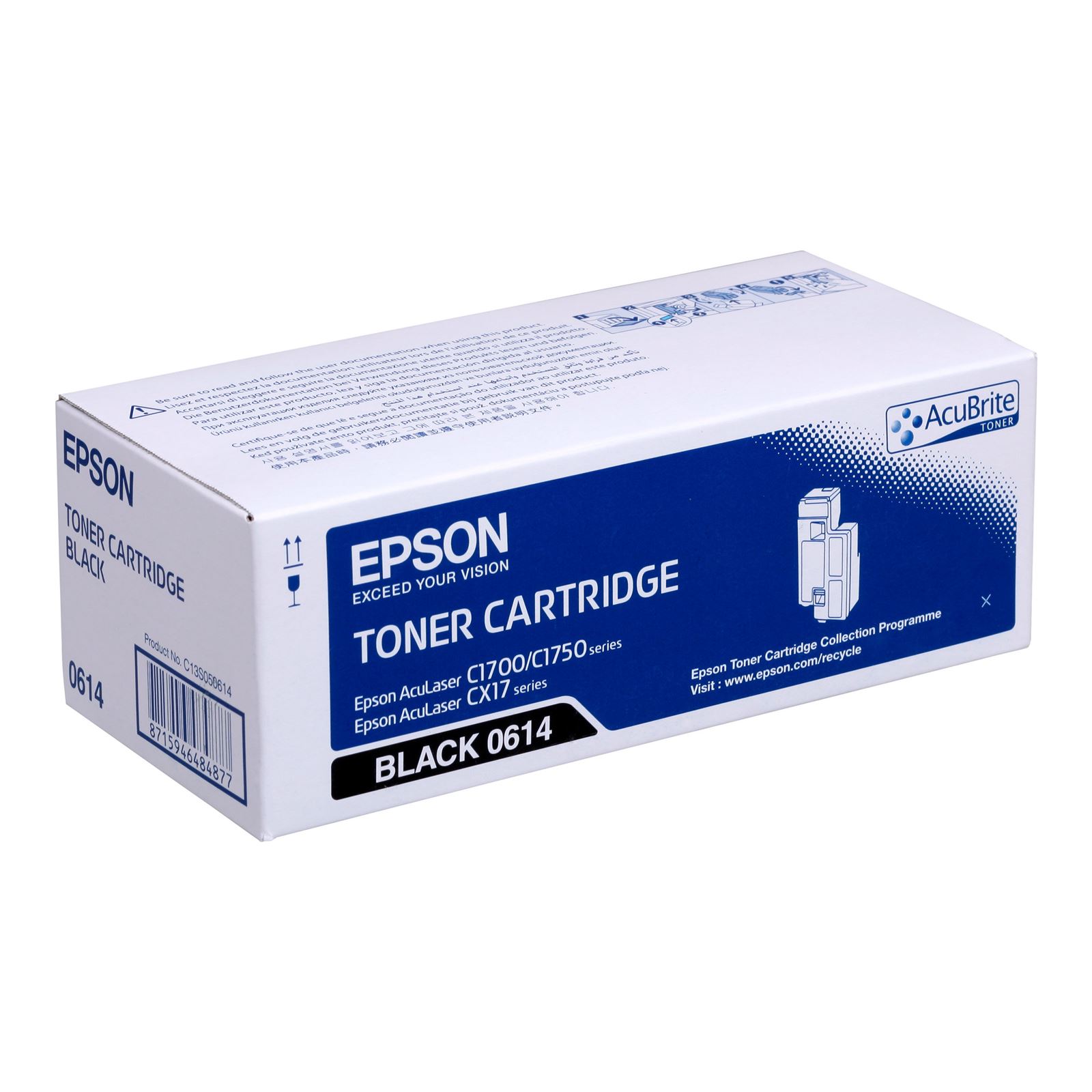 Toner, Black, EPSON C13S050614