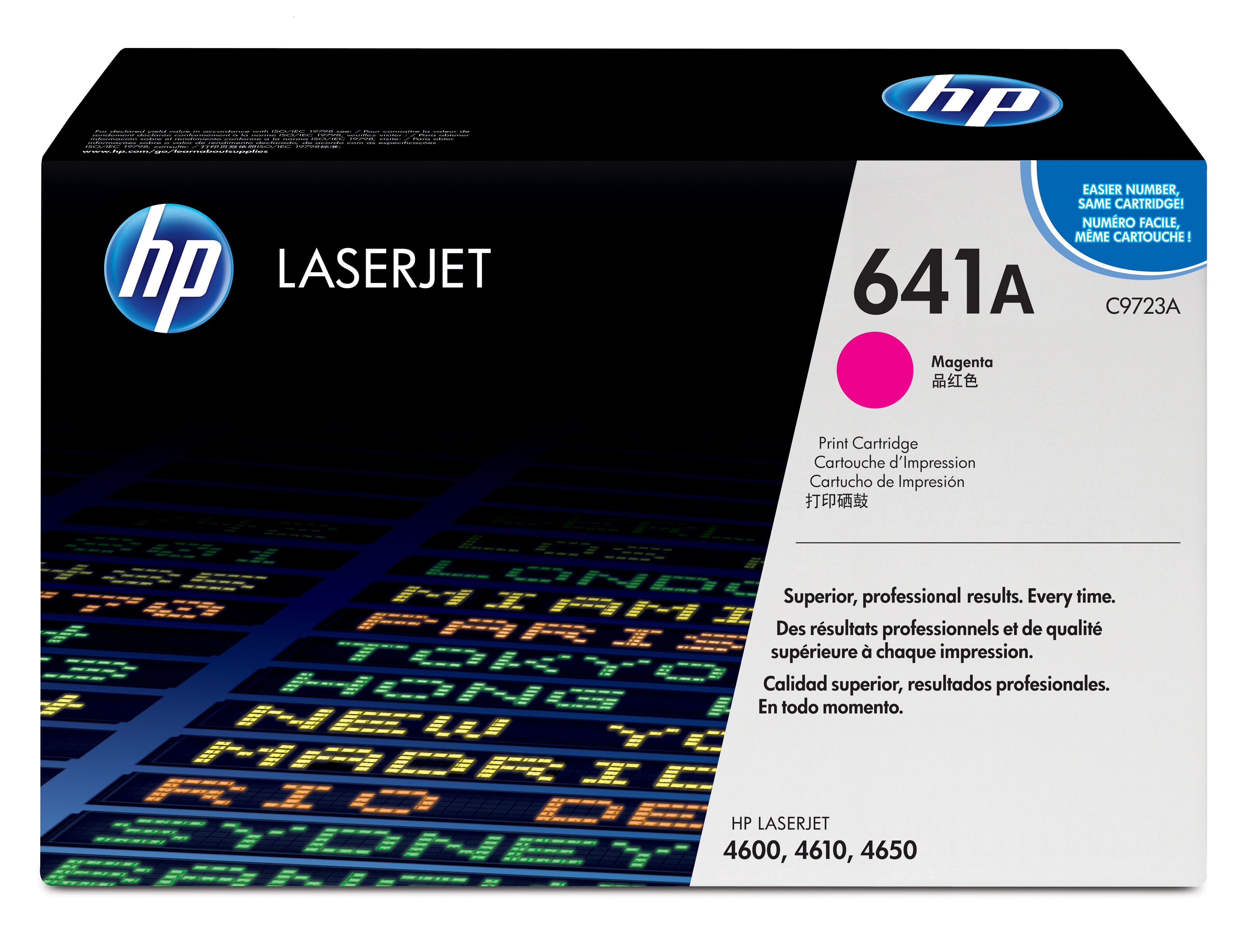 Toner, magenta, nr. 641A, HP C9723A