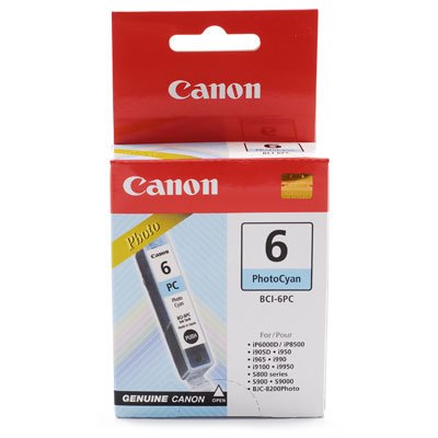 Cartus, photo cyan, CANON BCI-6PC