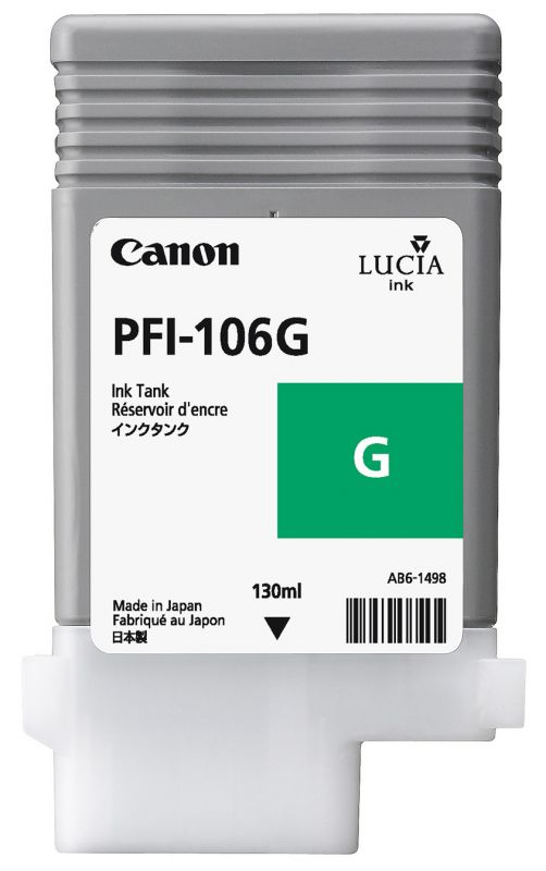 Cartus, green, CANON PFI-106G